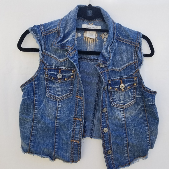 Denim Vest 🎁 - Picture 1 of 5